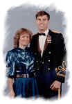 Irmi & Ron at the Adjutant General's Ball  (1989)