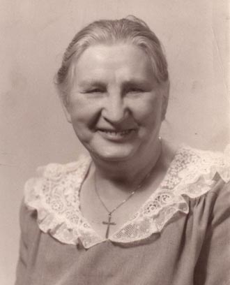 Franciszka (Ossowska) Kaczmarek  (early 1950's)