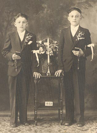 Stephen Joseph Karpinski (left); Edward Joseph Karpinski (right)
