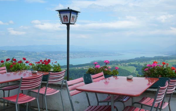 Overlooking Lake Zurich, Switzerland  (2007)