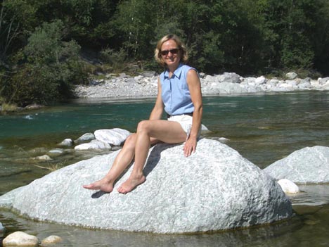 Irmi in the Hinterrhein near Thusis, Switzerland  (2004)