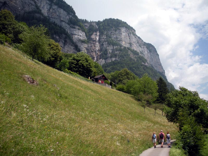 Hiking Up to the Ringquelle Waterfall  (2009)